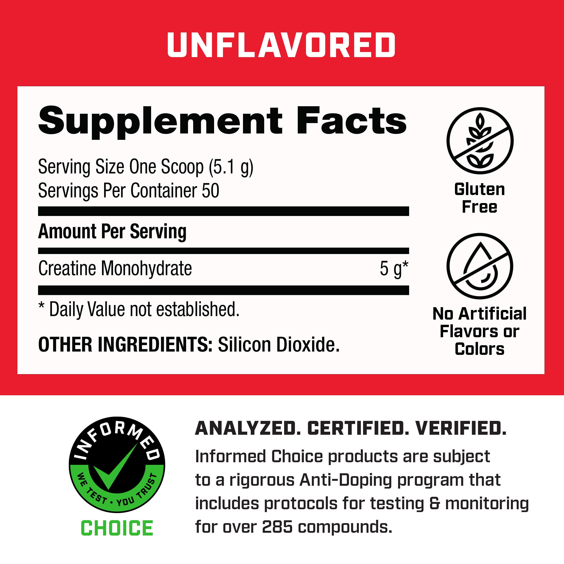 GNC Pro Performance® Creatine Monohydrate (50 Servings)