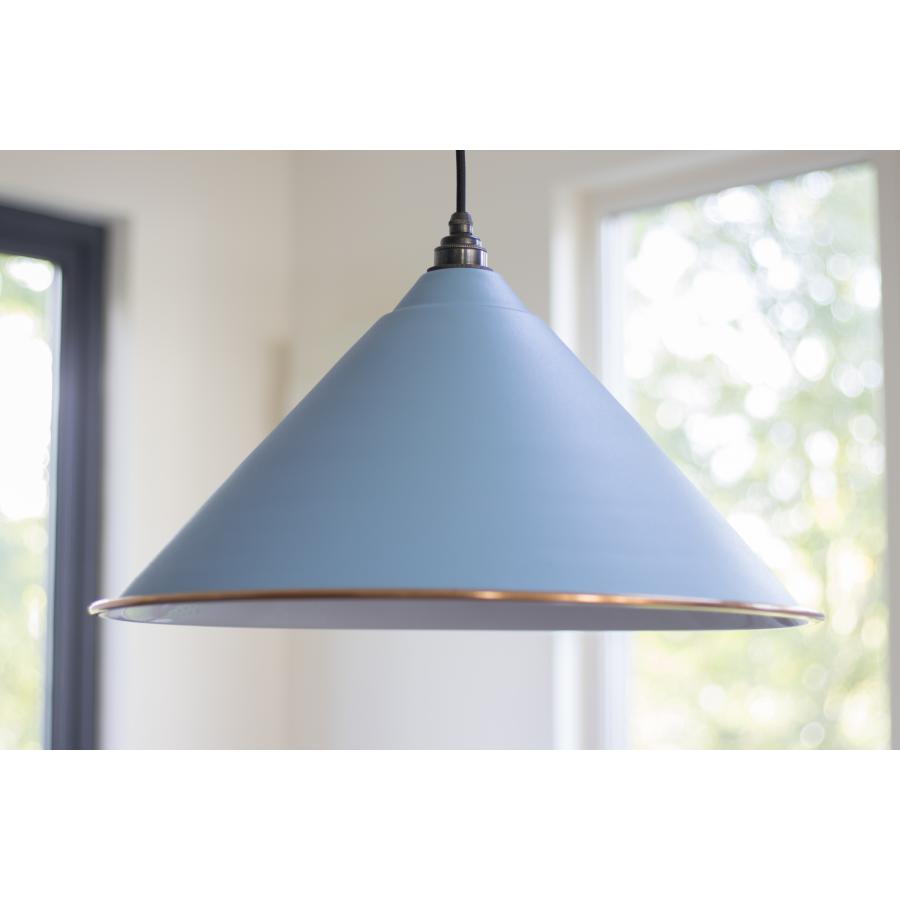 Hockley Pale Blue Pendant Light – Coastal-Inspired From the Anvil Ceiling Light