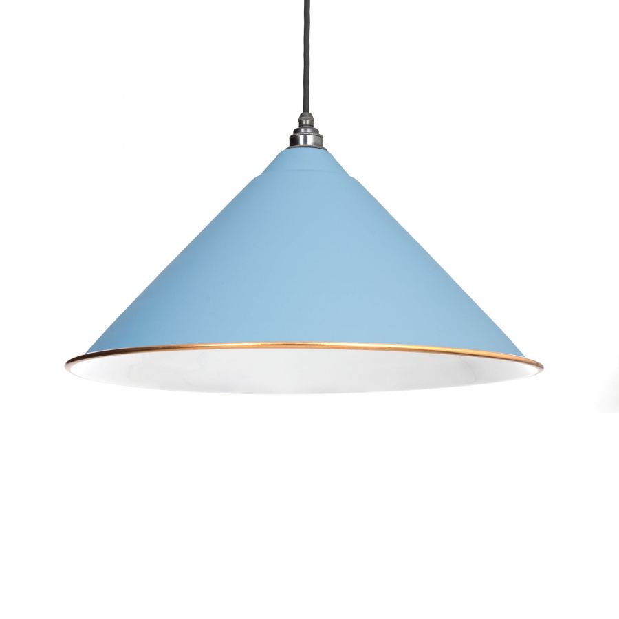 Hockley Pale Blue Pendant Light – Coastal-Inspired From the Anvil Ceiling Light