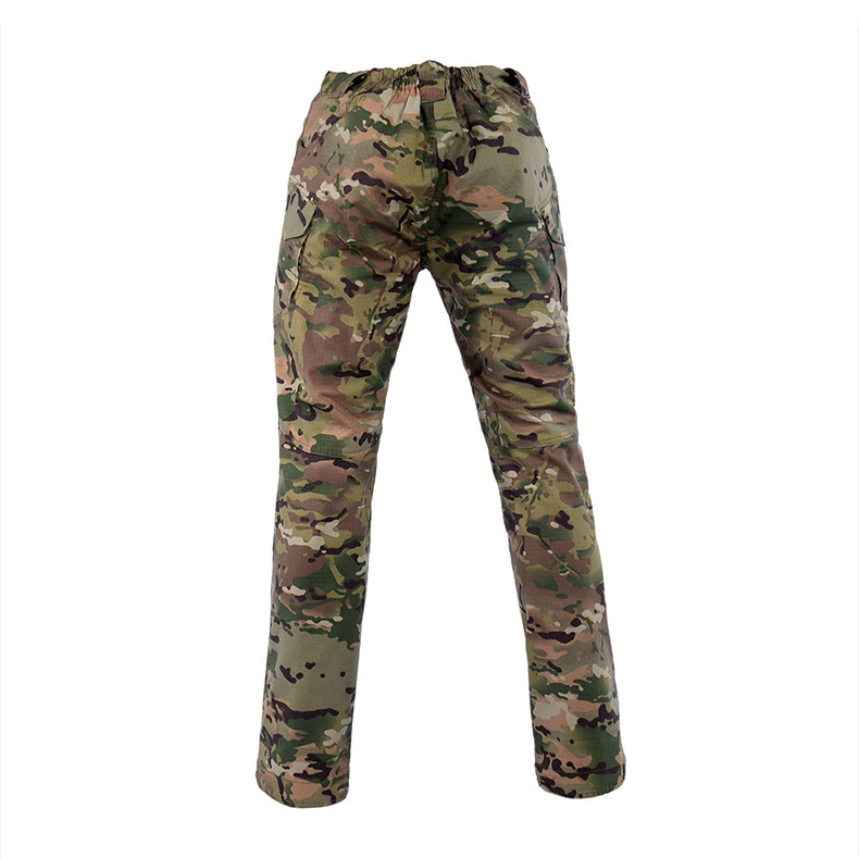 Men's Ripstop Camouflage Tactical Pants