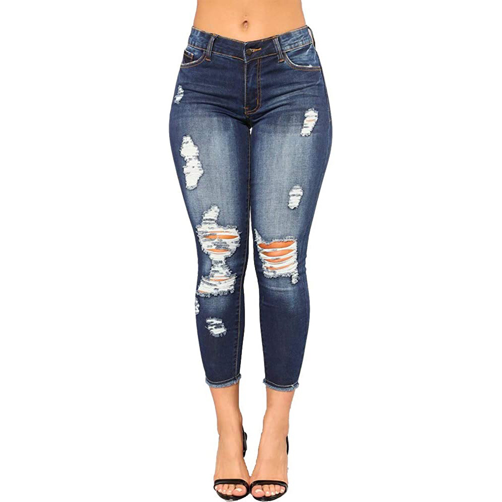 Fashion High Waist Stretch Jeans