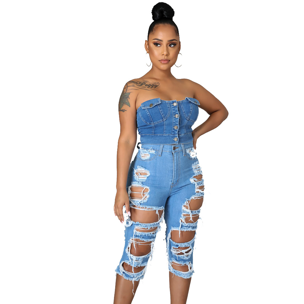 Fashion High Waist Stretch Jeans