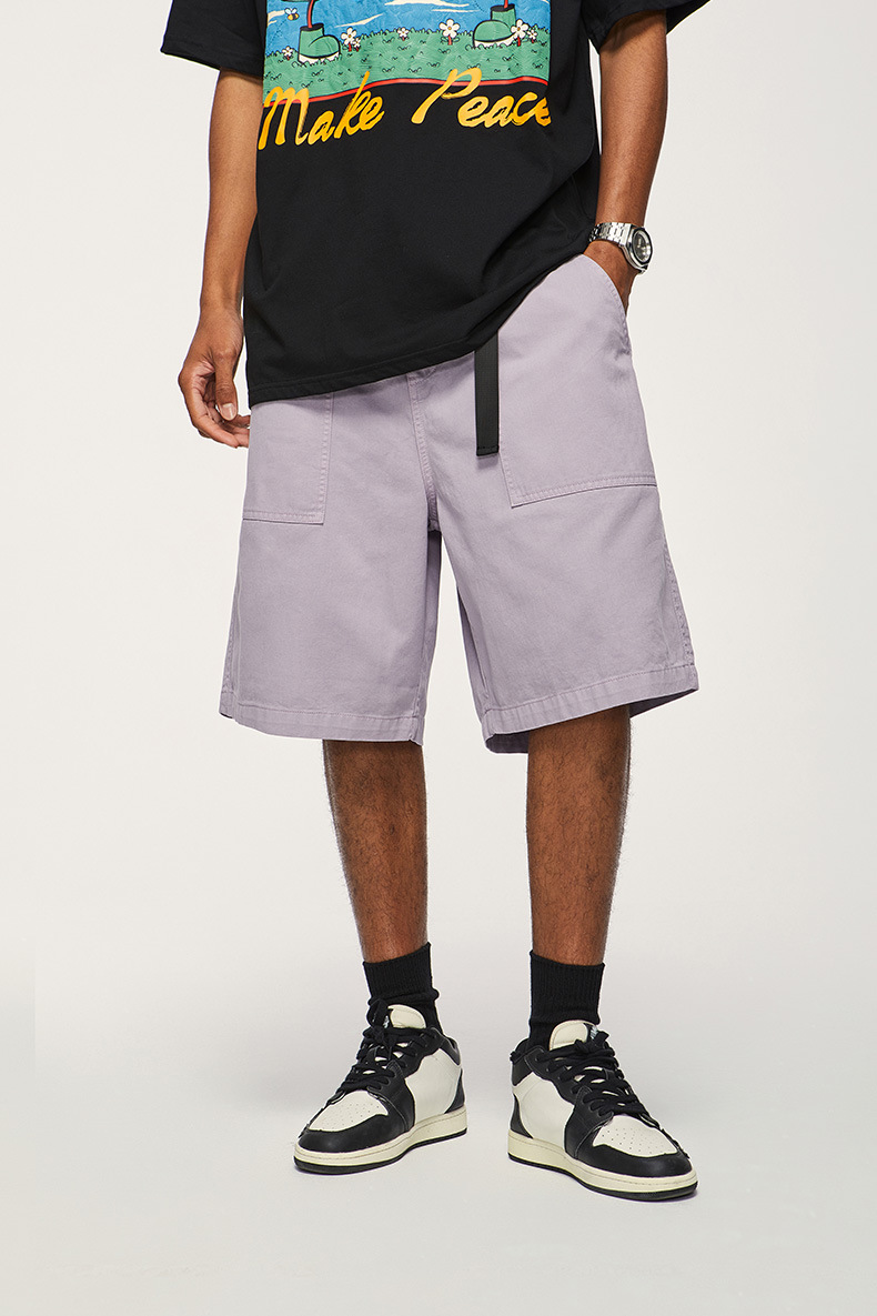Men Boys Shorts Streetwear Bottoms Half Pants Sports Outfit Sweatsuit Trunks Women