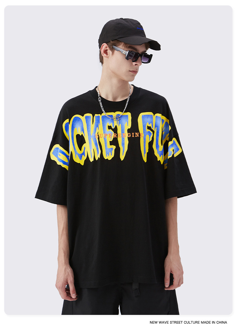 Summer Men Women Short Sleeve T-shirt Tee Pullover Tops Unisex Sweatshirt