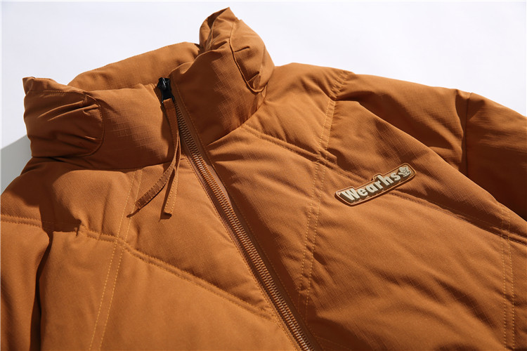 Women Men Down Jacket Hooded Coat Warm Winter Windproof Casual Parkas