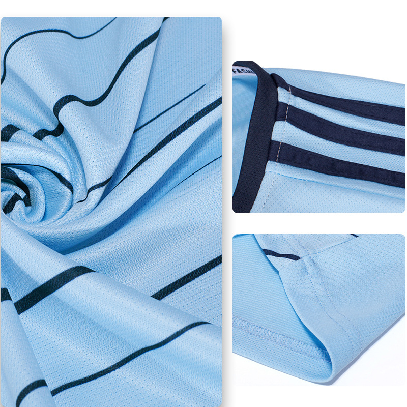 Men Boy Football Jersey Uniform Soccer Training Set Clothes Shirt Club Team Women