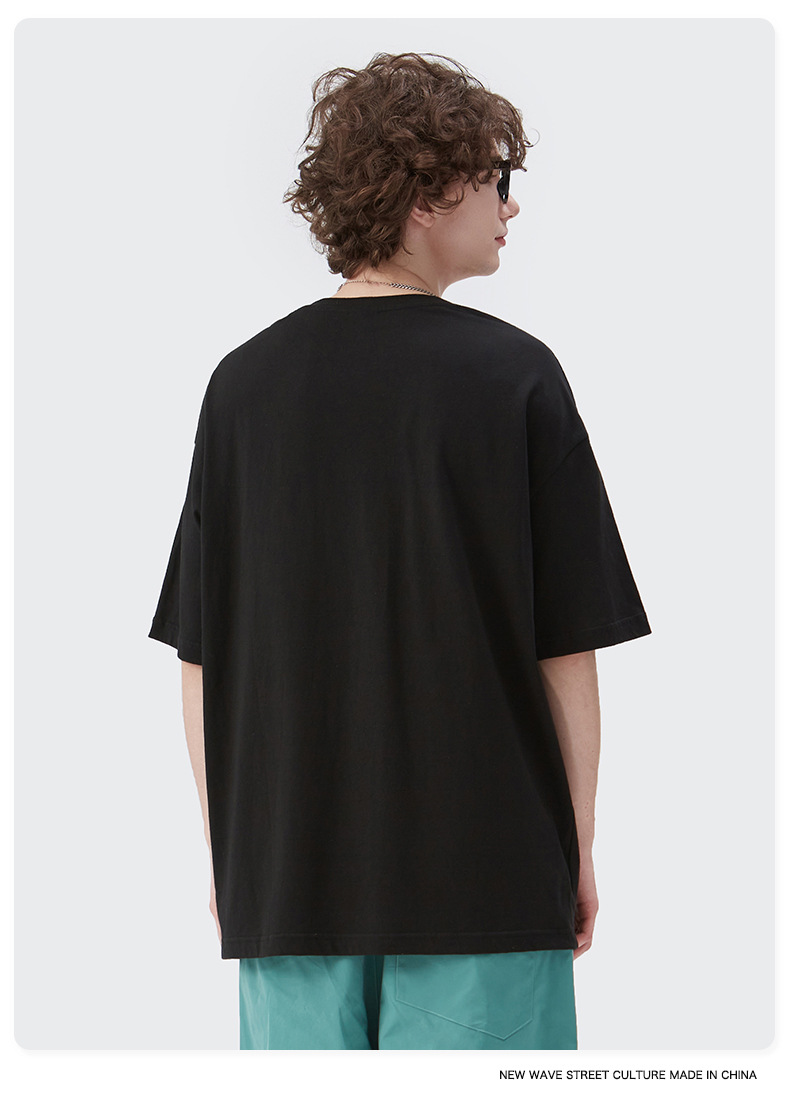 Summer Men Women Short Sleeve T-shirt Tee Pullover Tops Unisex Sweatshirt