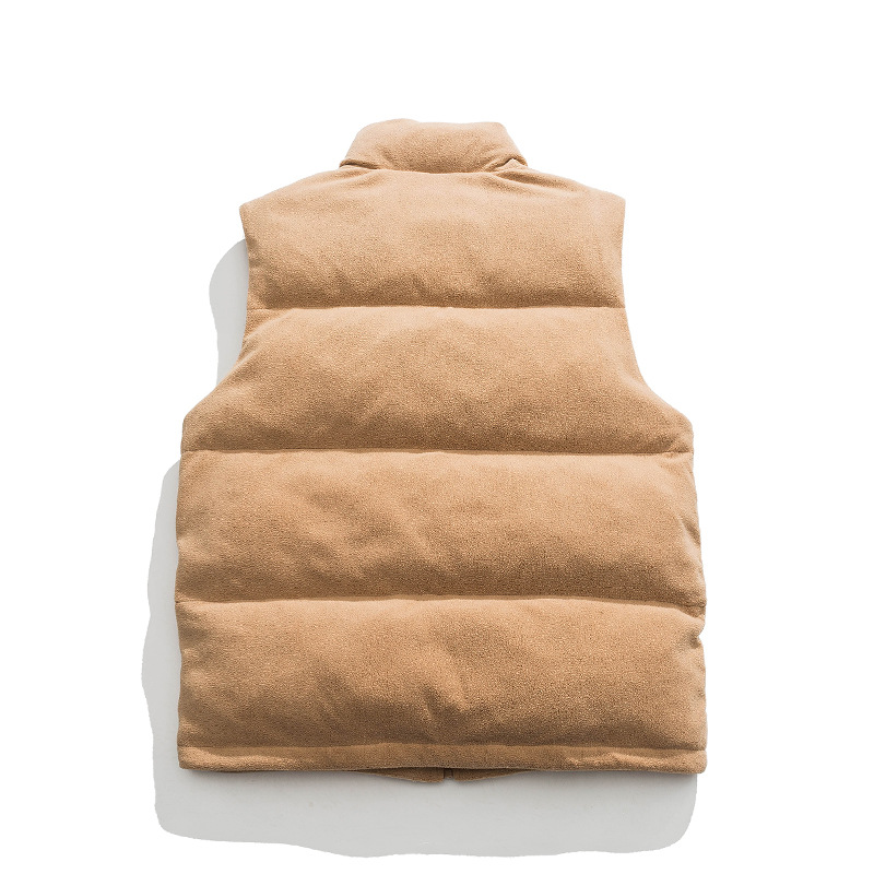 Women Men Down Vest Sleeveless Waistcoat Jacket Coat Winter Casual Parkas