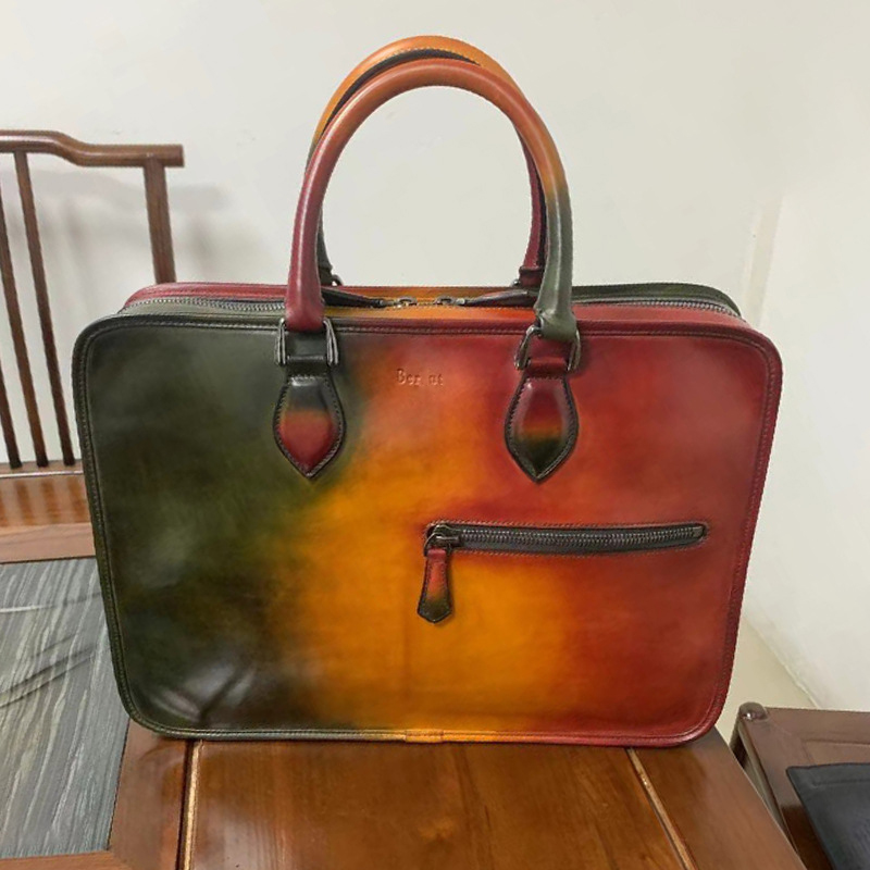 Men Messenger Shoulder Bag Laptop Bags Leather Goods Handbags Business