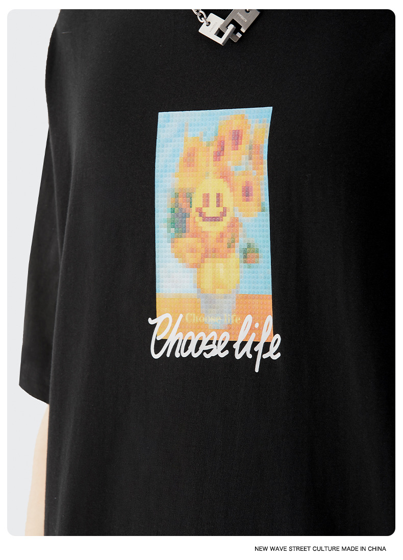Summer Men Women Short Sleeve T-shirt Tee Pullover Tops Unisex Sweatshirt