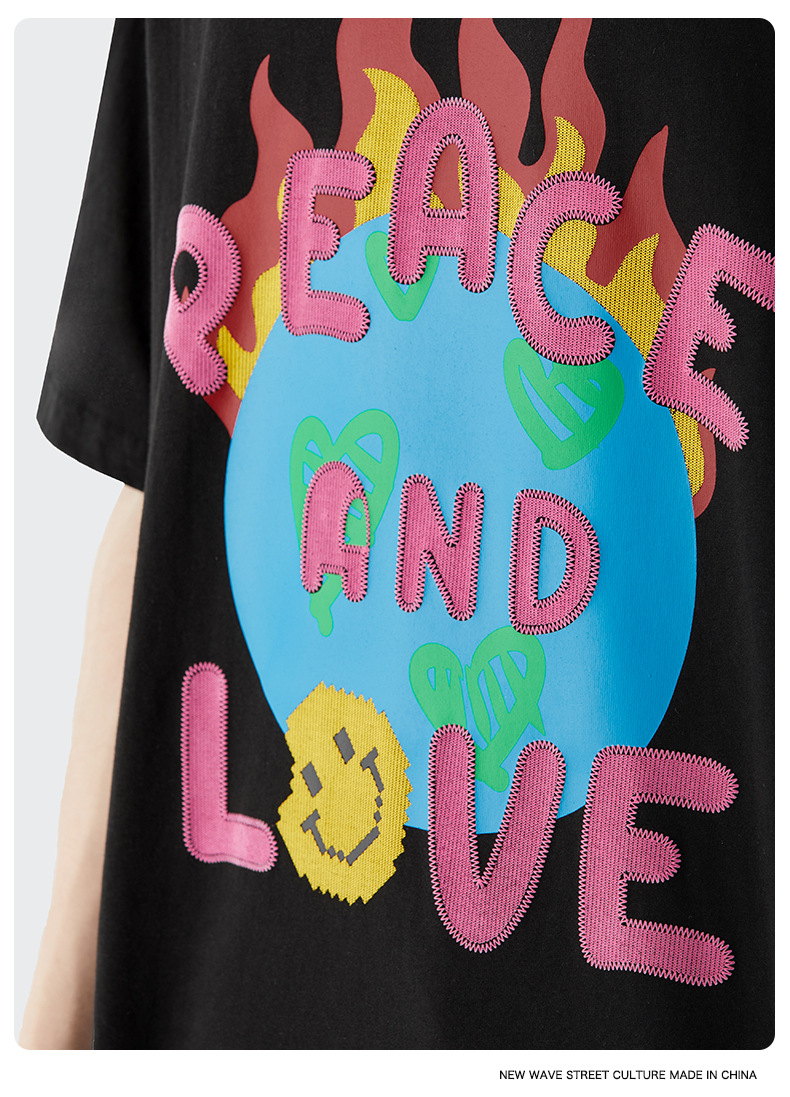 Summer Men Women Short Sleeve T-shirt Tee Pullover Tops Unisex Sweatshirt