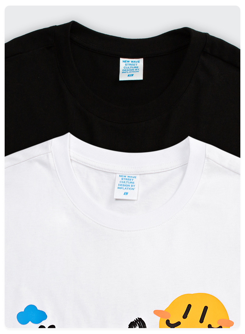 Summer Men Women Short Sleeve T-shirt Tee Pullover Tops Unisex Sweatshirt