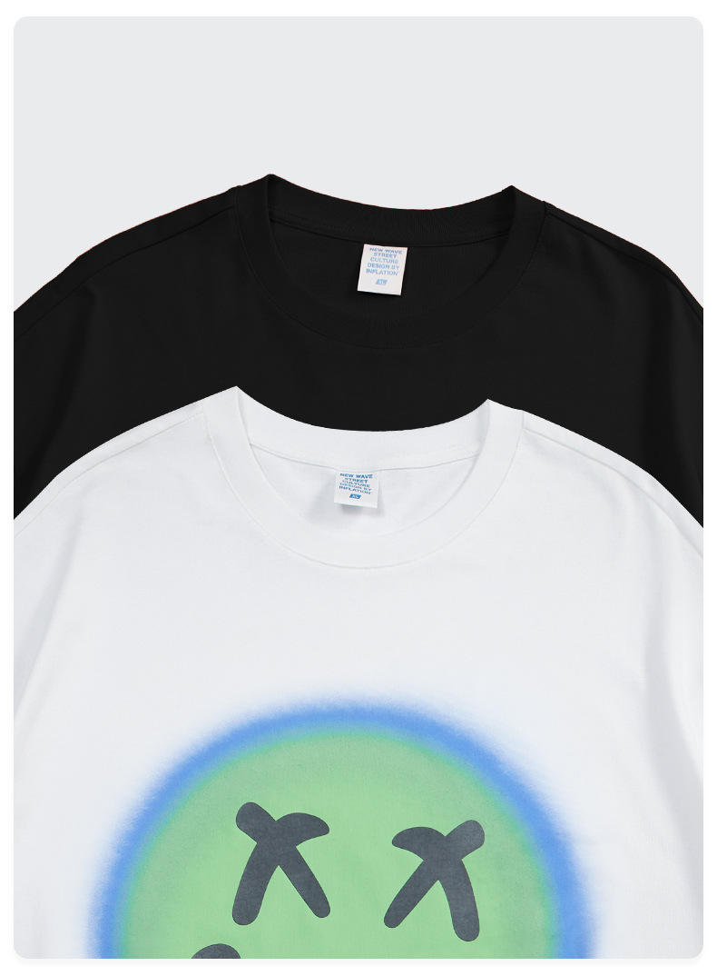 Summer Men Women Short Sleeve T-shirt Tee Pullover Tops Unisex Sweatshirt