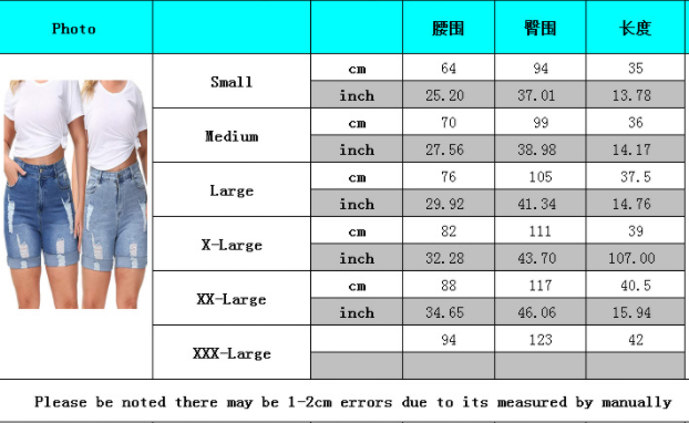 Fashion hand worn denim straight pants