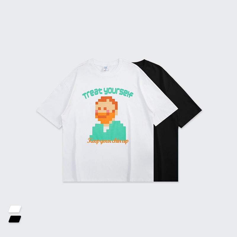 Summer Men Women Short Sleeve T-shirt Tee Pullover Tops Unisex Sweatshirt