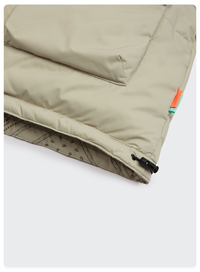 Women Men Down Jacket Hooded Coat Warm Winter Windproof Casual Parkas