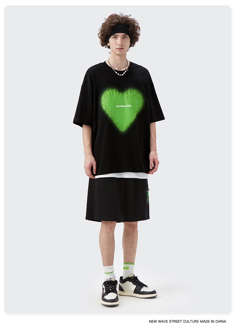 Summer Men Women Short Sleeve T-shirt Tee Pullover Tops Unisex Sweatshirt