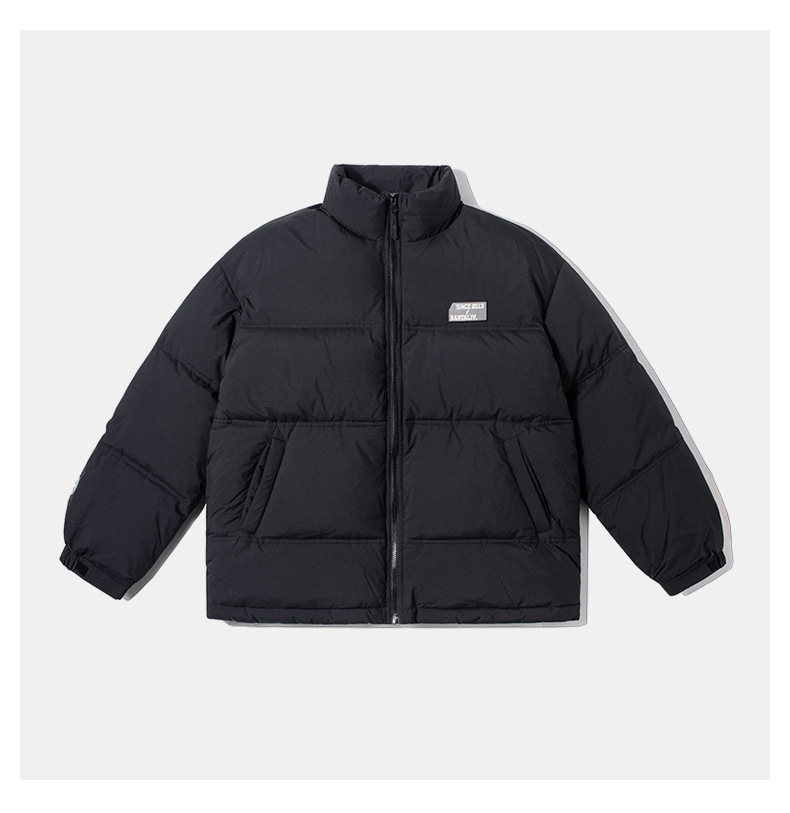 Women Men Down Jacket Hooded Coat Warm Winter Windproof Casual Parkas