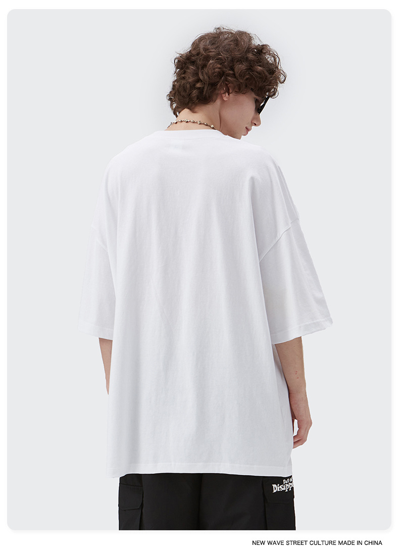 Summer Men Women Short Sleeve T-shirt Tee Pullover Tops Unisex Sweatshirt