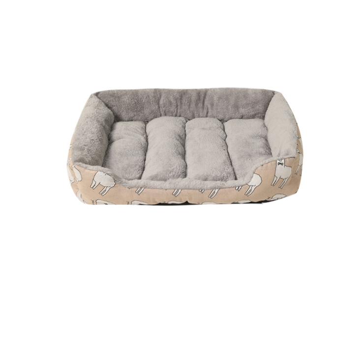 Dog Bed Sofa Puppy Cushion Mat For Cats House Super Soft Pet Kennel Washable Round Plush Fluffy Warm Sleeping Bag Cat Donut