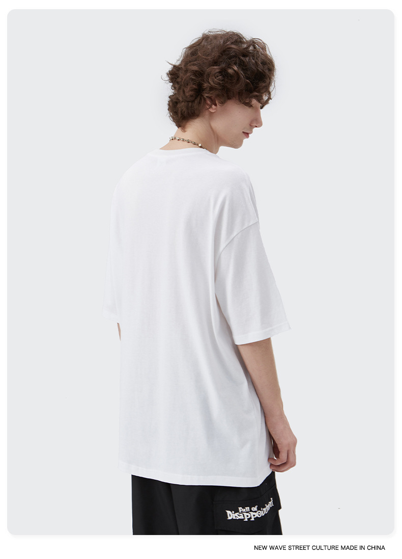 Summer Men Women Short Sleeve T-shirt Tee Pullover Tops Unisex Sweatshirt