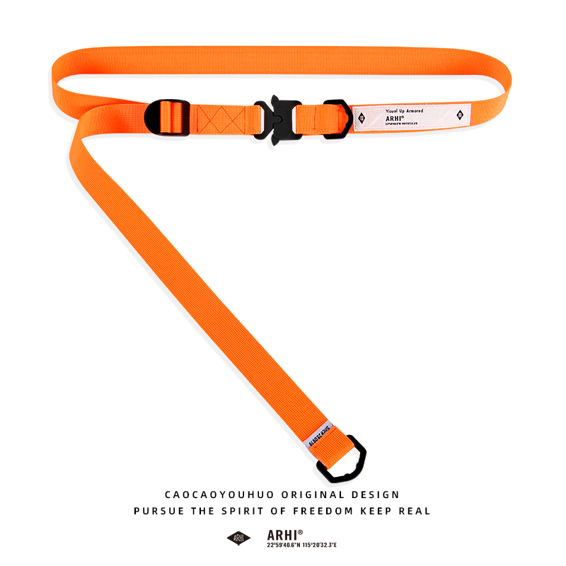 Women Men Belt 3.5cm PVC Buckle Belt Unisex Waistband Waist Strap