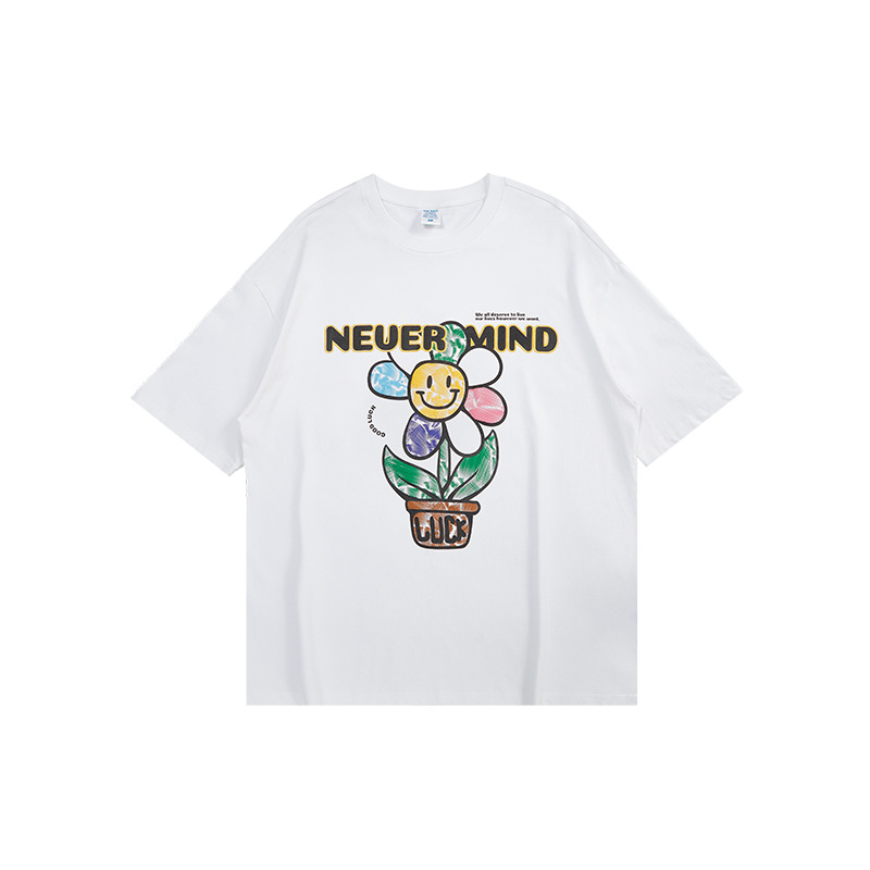 Summer Men Women Short Sleeve T-shirt Tee Pullover Tops Unisex Sweatshirt