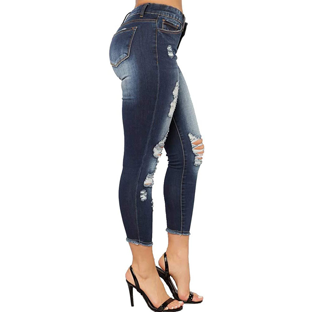 Fashion High Waist Stretch Jeans