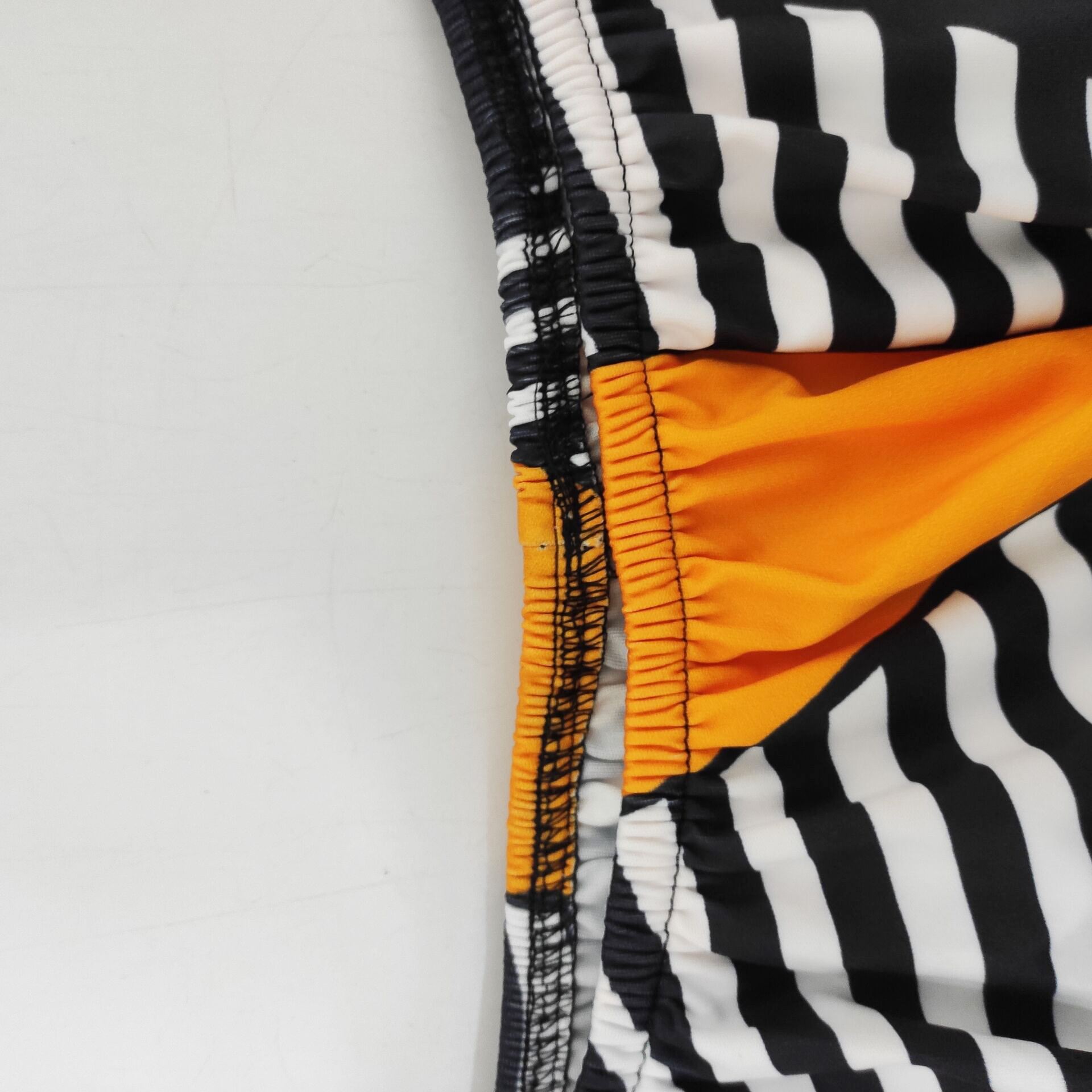 Sexy and fashionable one-line collar bra printed jumpsuit