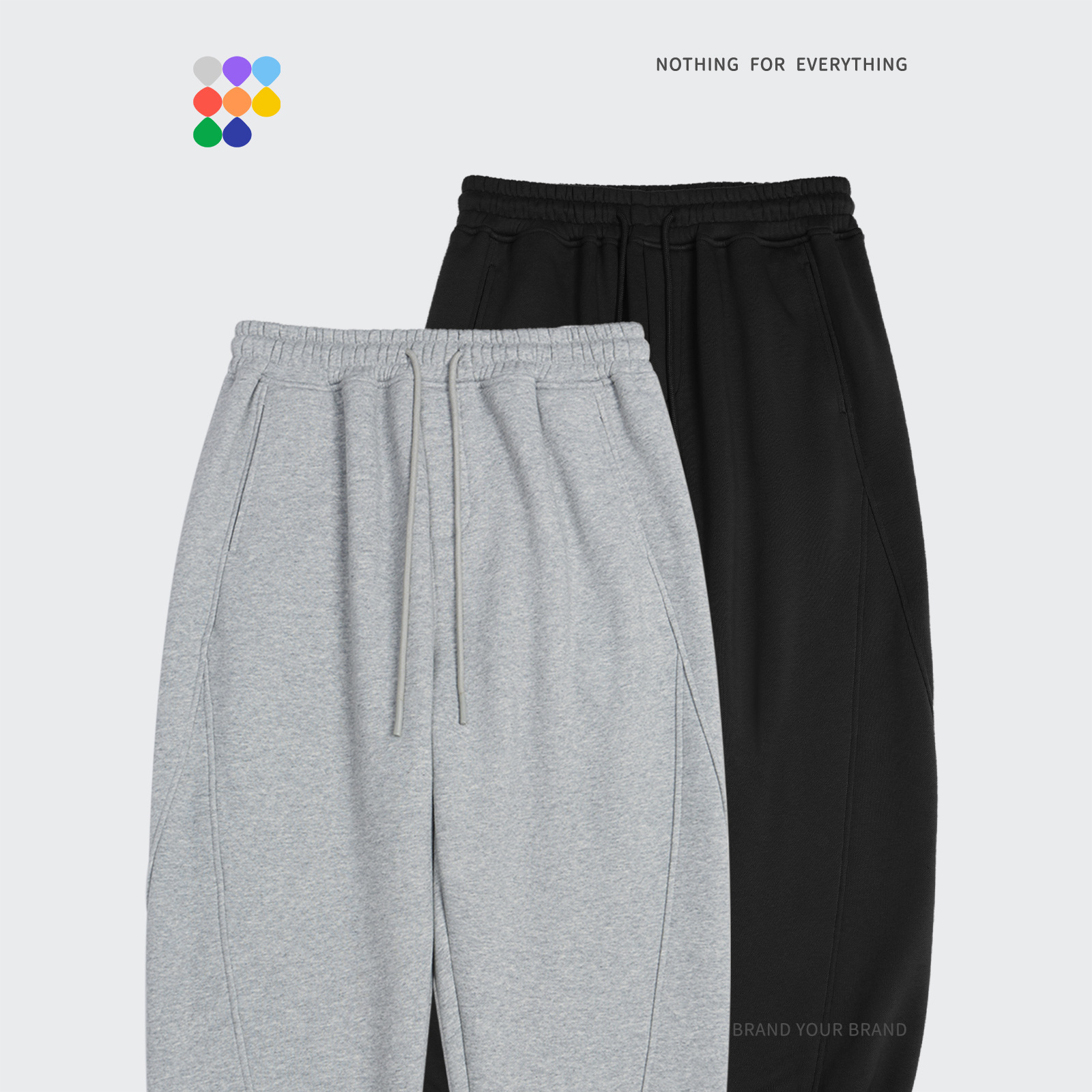 Women Men Two Piece Tracksuit Suit Hoodie Hooded Sweatshirt Pant Set Sweatwear