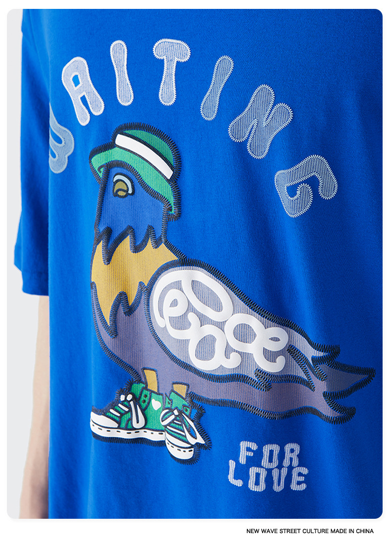 Summer Men Women Short Sleeve T-shirt Tee Pullover Tops Unisex Sweatshirt