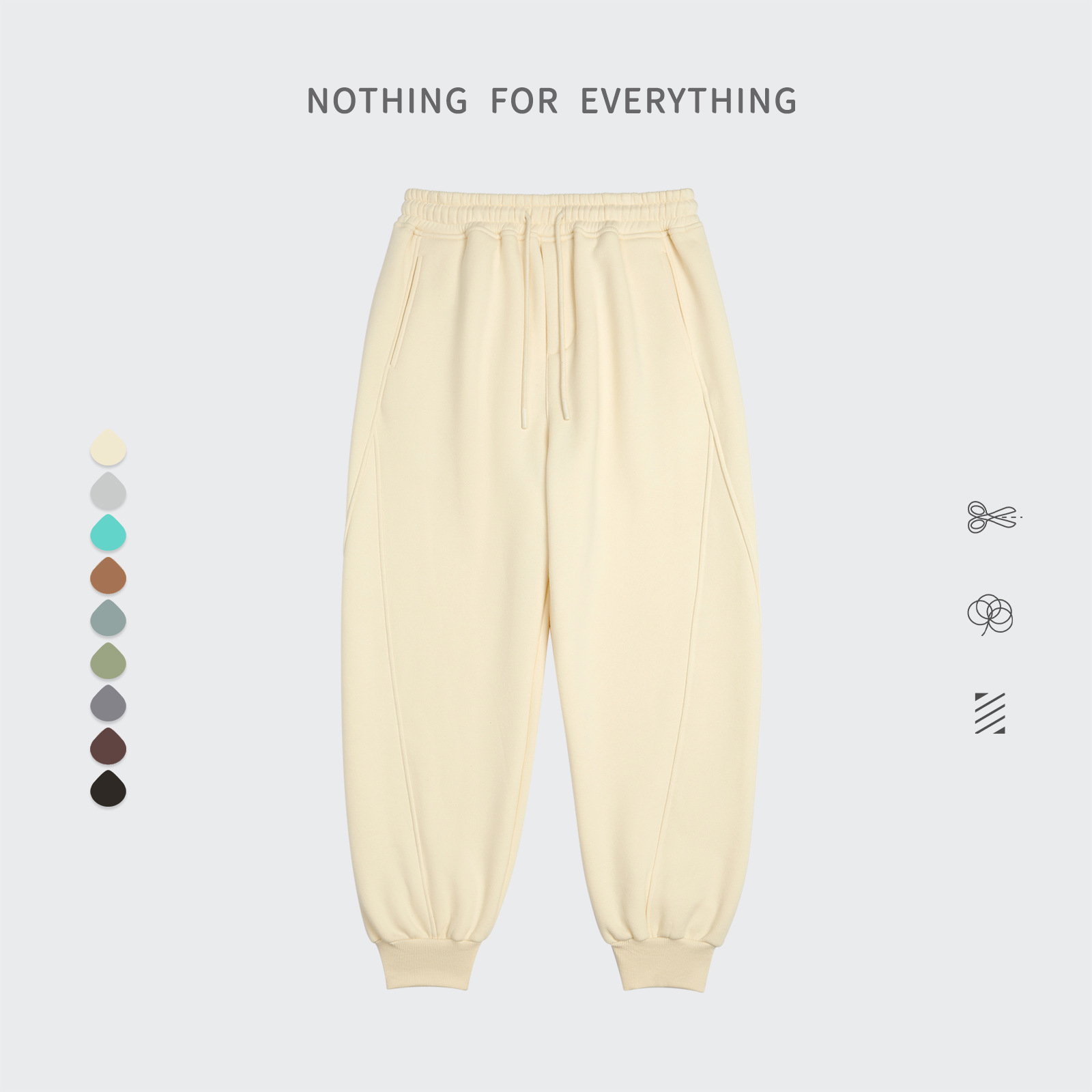 Women Men Tracksuit Gym Fitness Suit Jogging Sport Wear Pant Bottoms