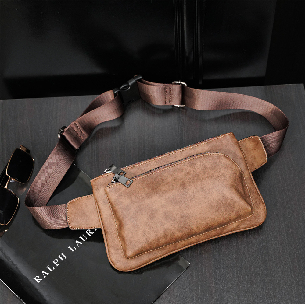 Men Bumbag Fanny Pack Belt Waist Bag Crossbody Bag Hip Chest Pouch Purse