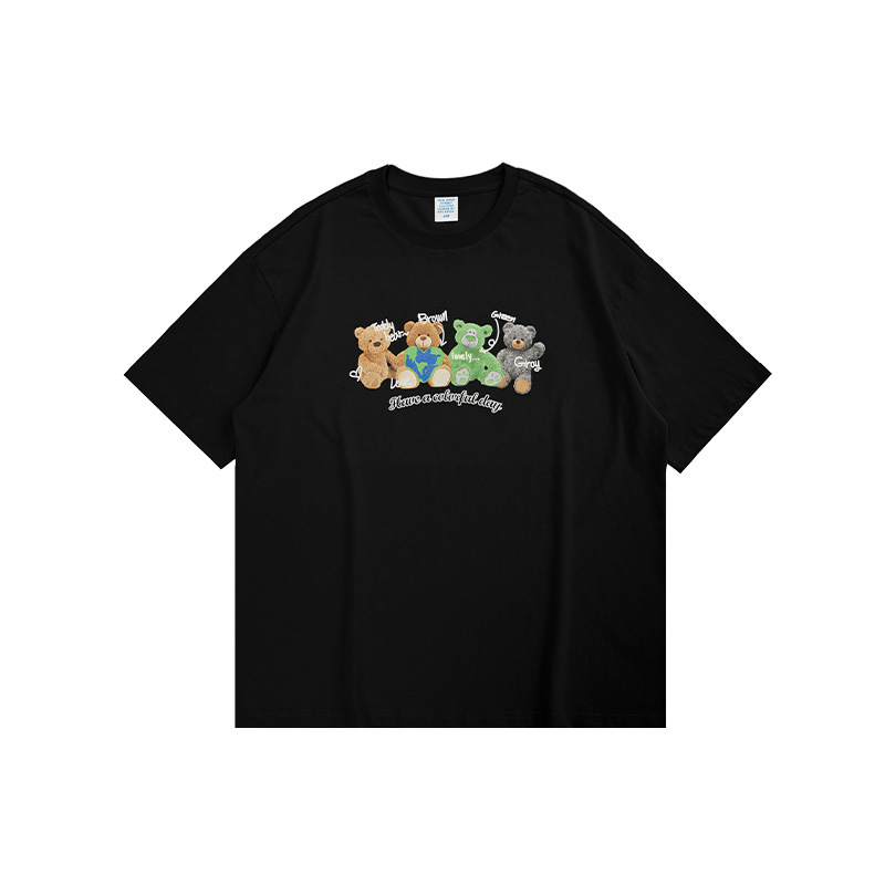 Summer Men Women Short Sleeve T-shirt Tee Pullover Tops Unisex Sweatshirt