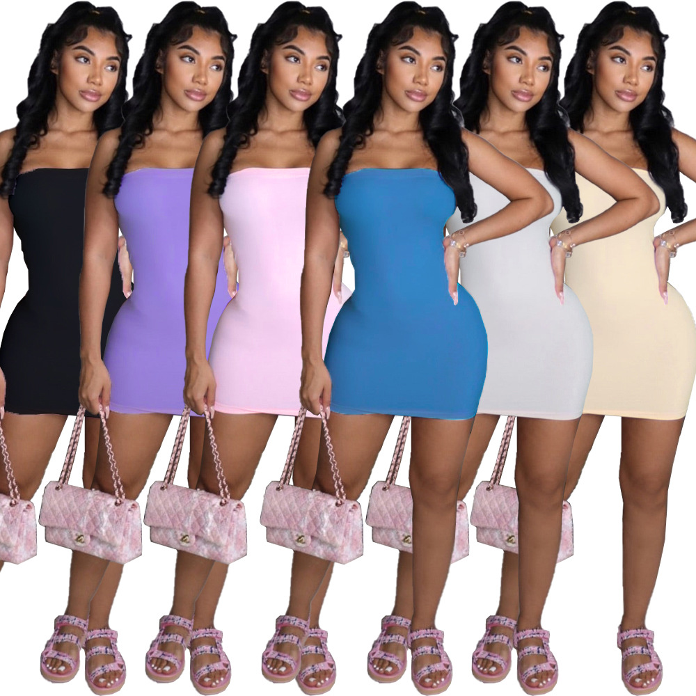 Shaping And Buttocks Wrapped Sexy Bra Dress