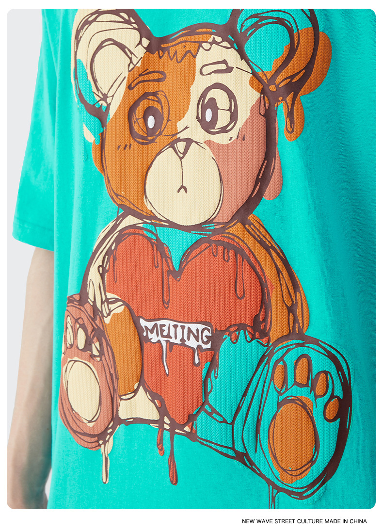Summer Men Women Short Sleeve T-shirt Tee Pullover Tops Unisex Sweatshirt