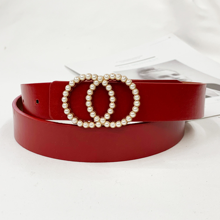 Women Men Belt 3.8 cm Cowhide Leather Buckle Belt Unisex Waistband Waist Strap
