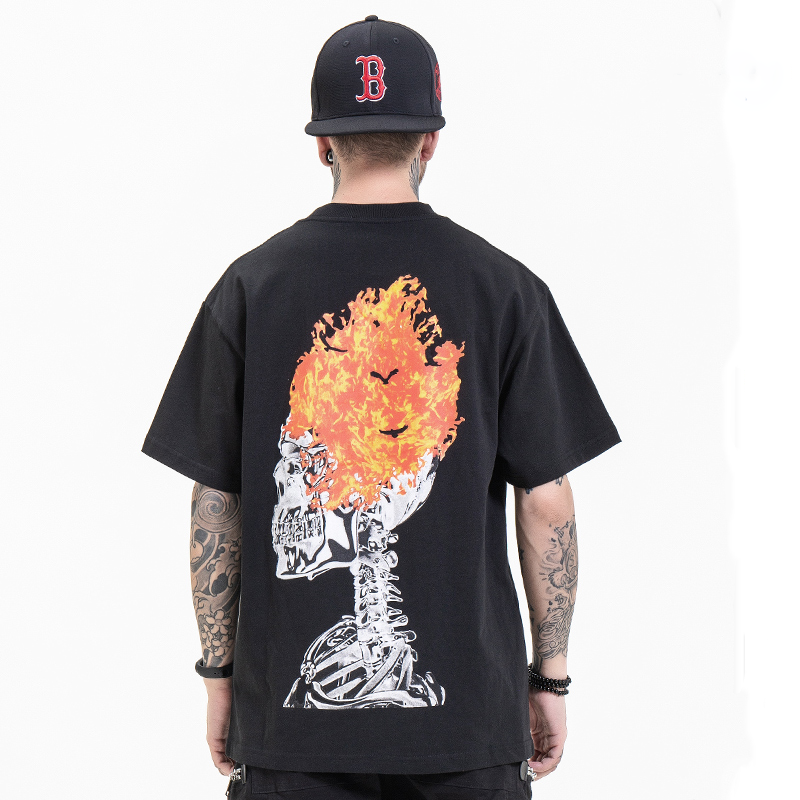 Summer Men Women Short Sleeve T-shirt Tee Pullover Tops Unisex Sweatshirt