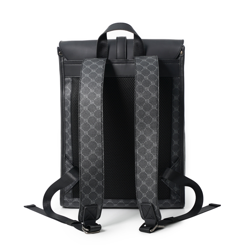 Men Women Backpack Leather Outdoor Sports School Bag Travel Laptop Bag