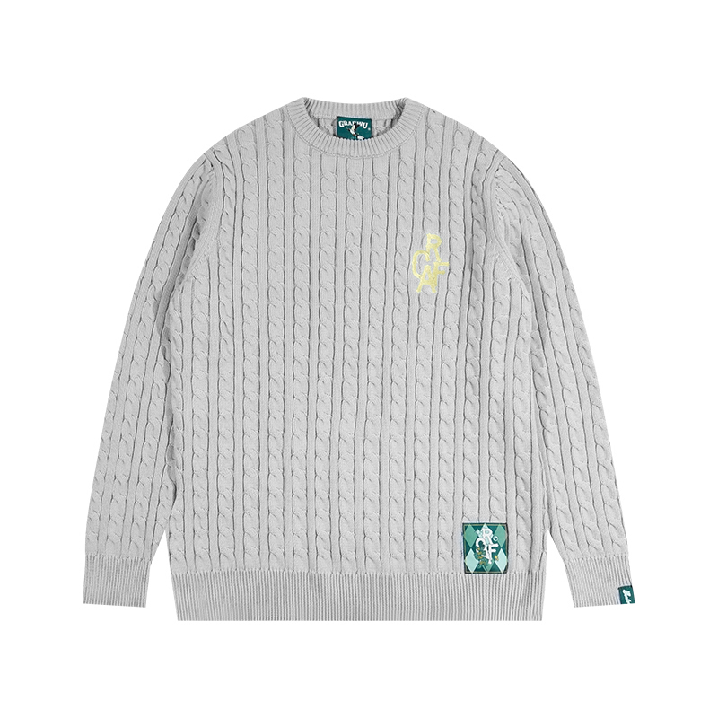 Men Women Knit Sweater Jumper Pullovers Cardigan Tops Unisex Sweatshirts