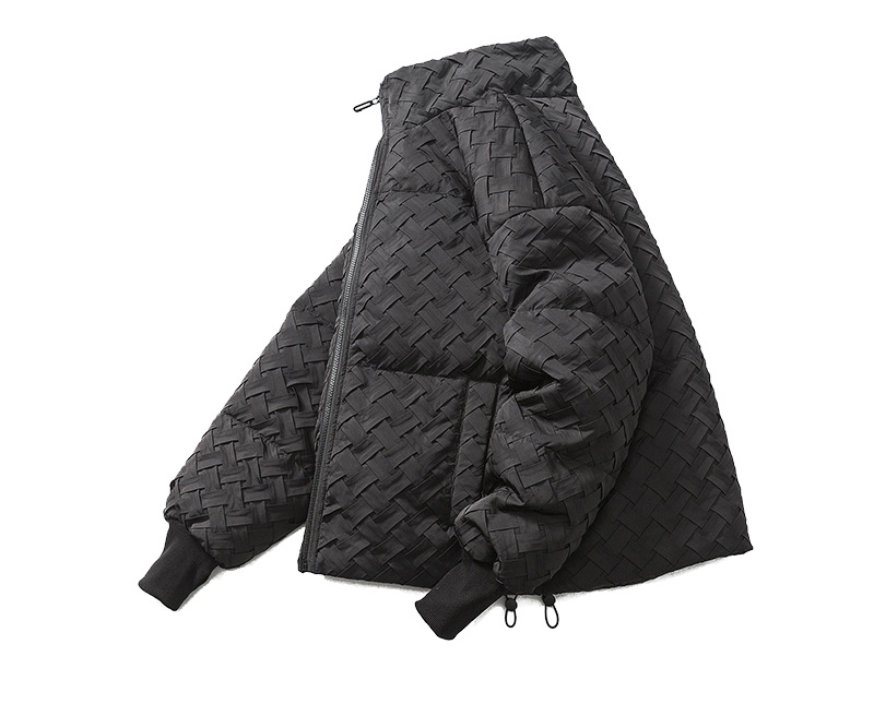 Women Men Down Jacket Hooded Coat Warm Winter Windproof Casual Parkas