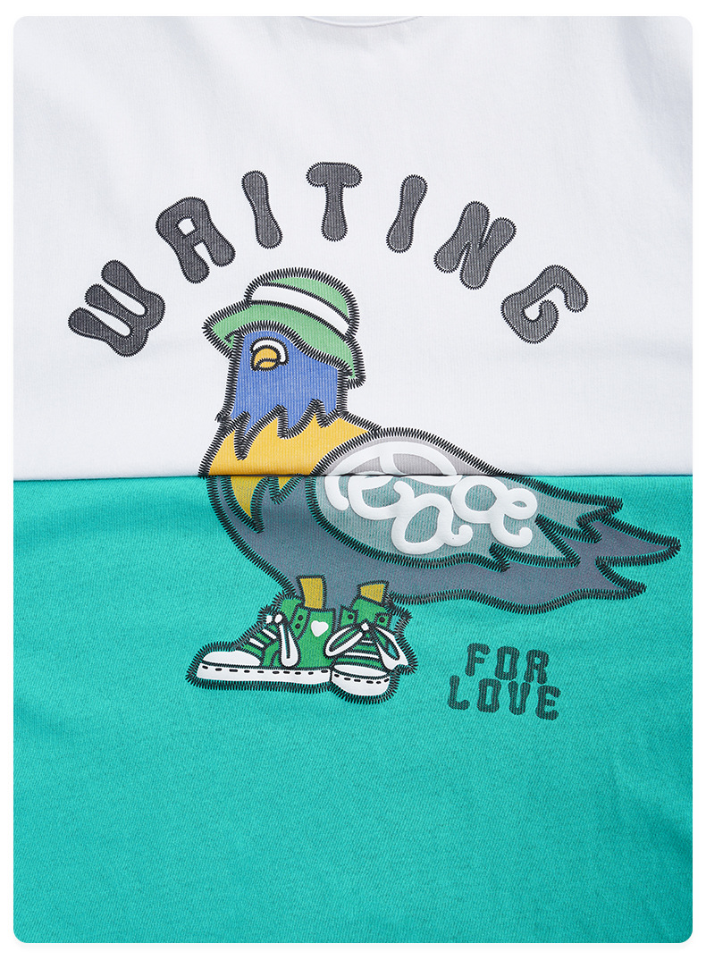 Summer Men Women Short Sleeve T-shirt Tee Pullover Tops Unisex Sweatshirt