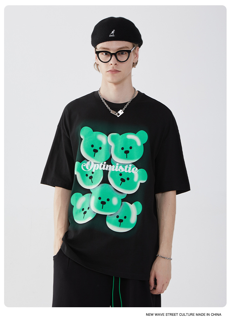 Summer Men Women Short Sleeve T-shirt Tee Pullover Tops Unisex Sweatshirt