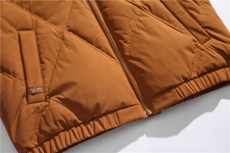 Women Men Down Jacket Hooded Coat Warm Winter Windproof Casual Parkas