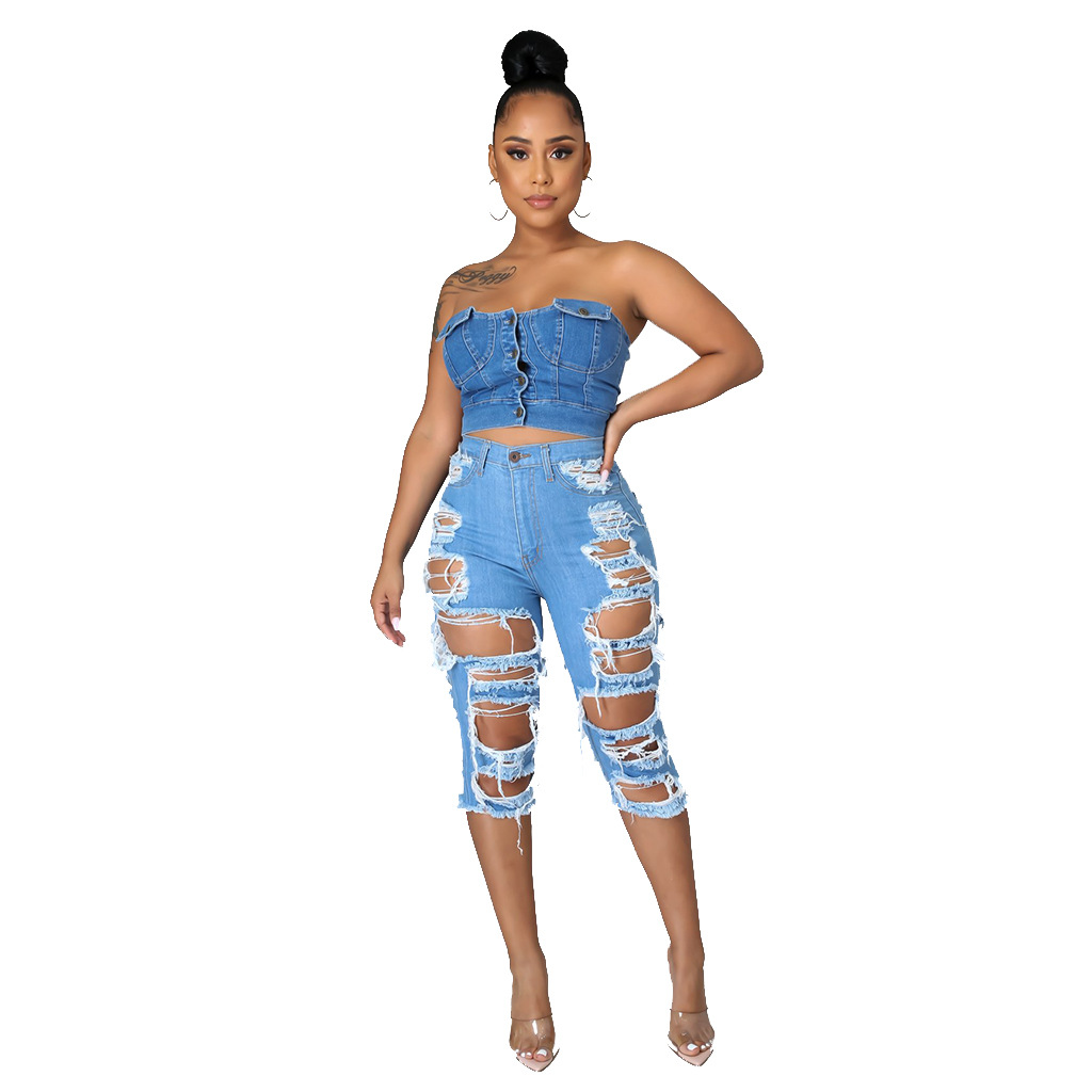 Fashion High Waist Stretch Jeans
