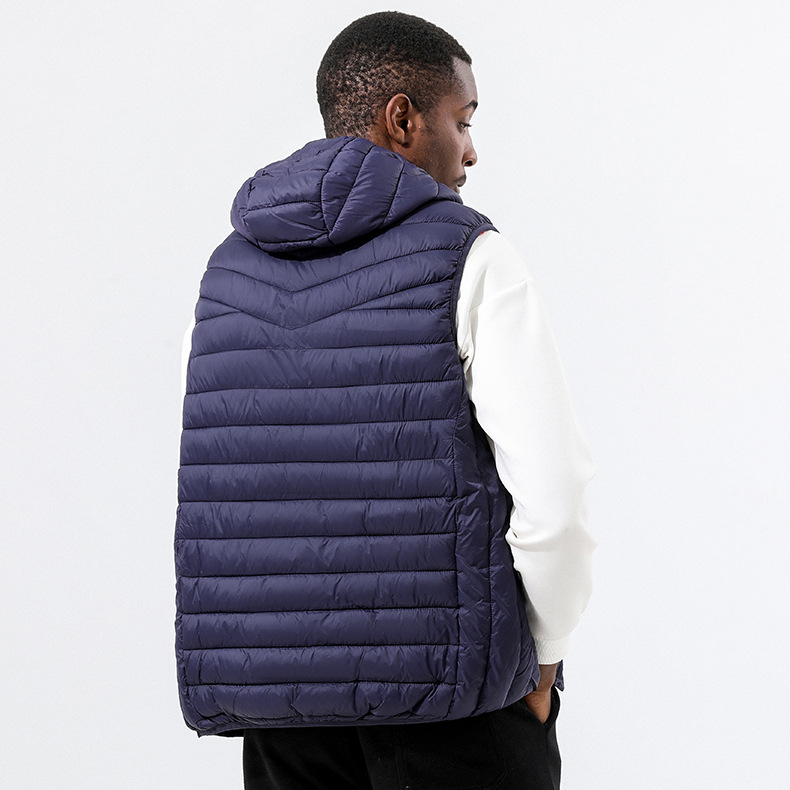 Women Men Down Vest Sleeveless Waistcoat Jacket Coat Winter Casual Parkas