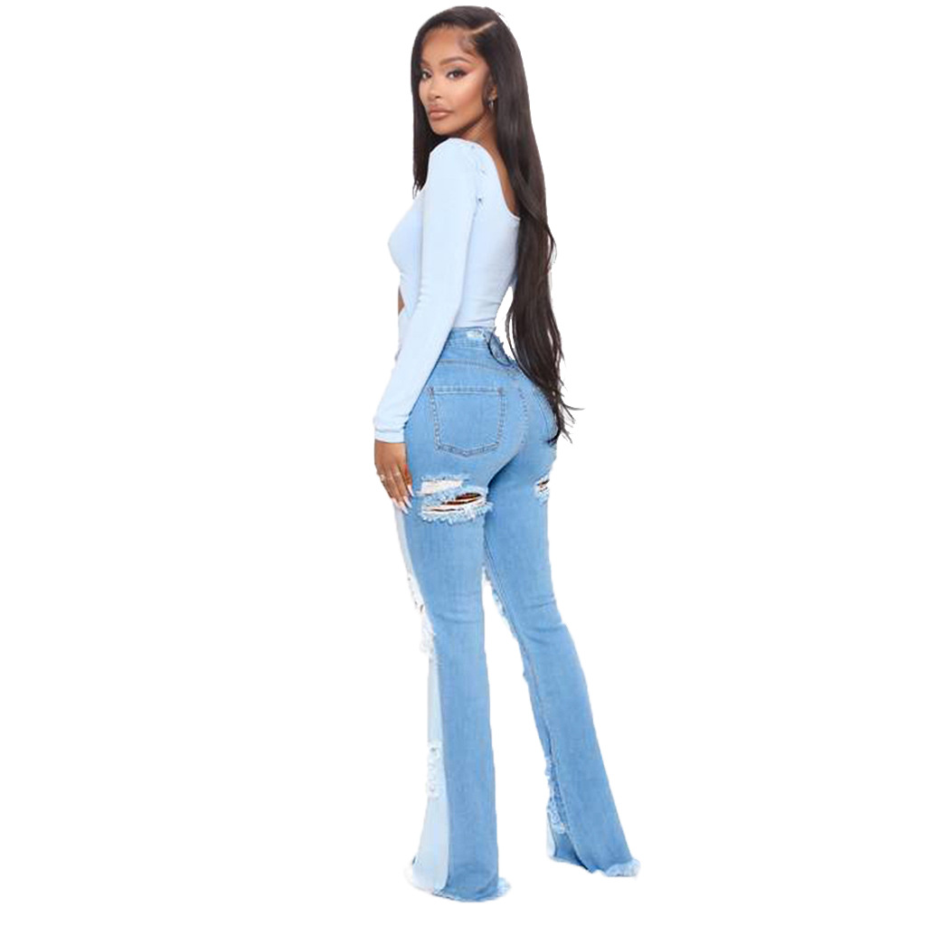 Fashion stitching jeans