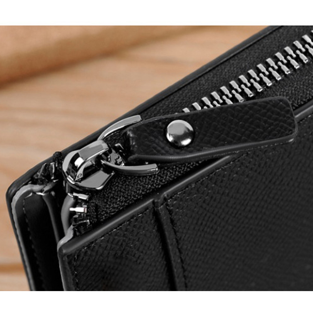 Women Men Leather Case Clutch Bag Pouch Phone Purse Coin Wallets Handbags