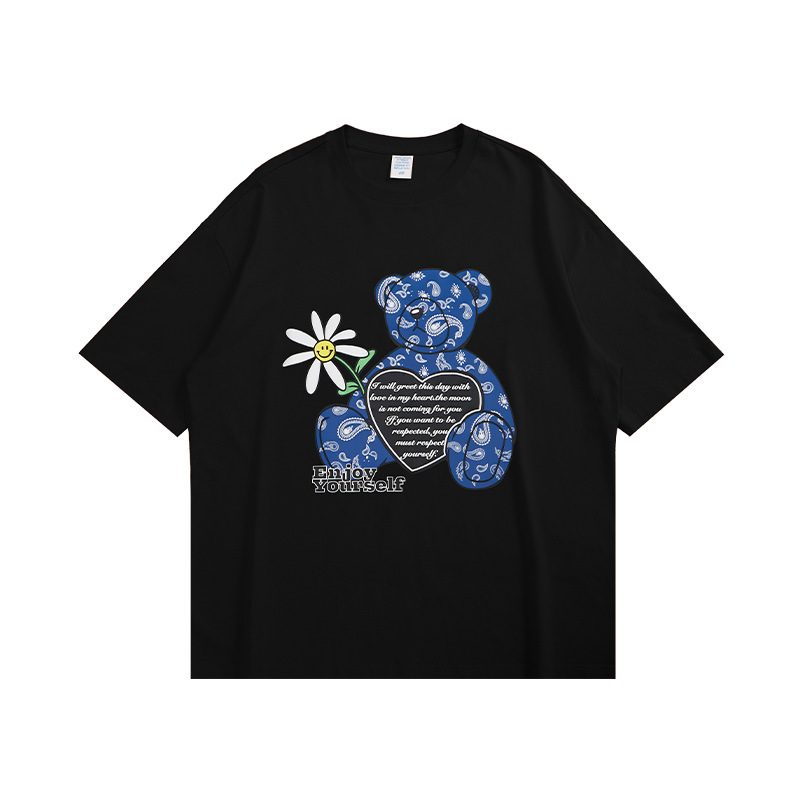 Summer Men Women Short Sleeve T-shirt Tee Pullover Tops Unisex Sweatshirt