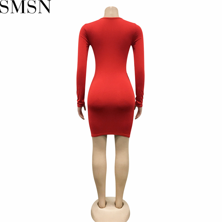 Plus Size Dress nightclubs rhinestone mesh see through sexy tassel hip wrapped mid length skirt dress